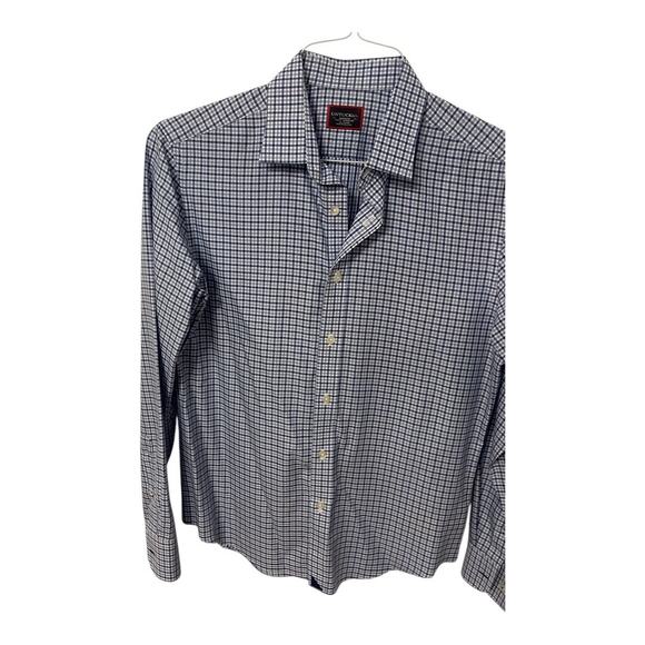 UNTUCKit Casale Plaid Button Up Shirt Long Sleeve Wrinkle Free Dress Size M - Picture 4 of 11